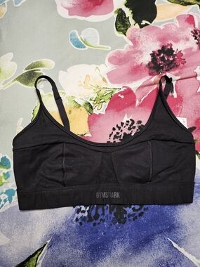 Gymshark Black Low-Impact Sports Bralette
